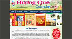 Desktop Screenshot of lichhuongque.com