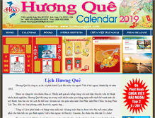 Tablet Screenshot of lichhuongque.com